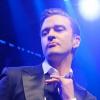 Justin Timberlake lors de l'after-show des Brit Awards au Forum. Londres, le 20 février 2013.