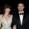 Jessica Biel et Justin Timberlake lors du gala du Costume Institute à New York, le 7 mai 2012.