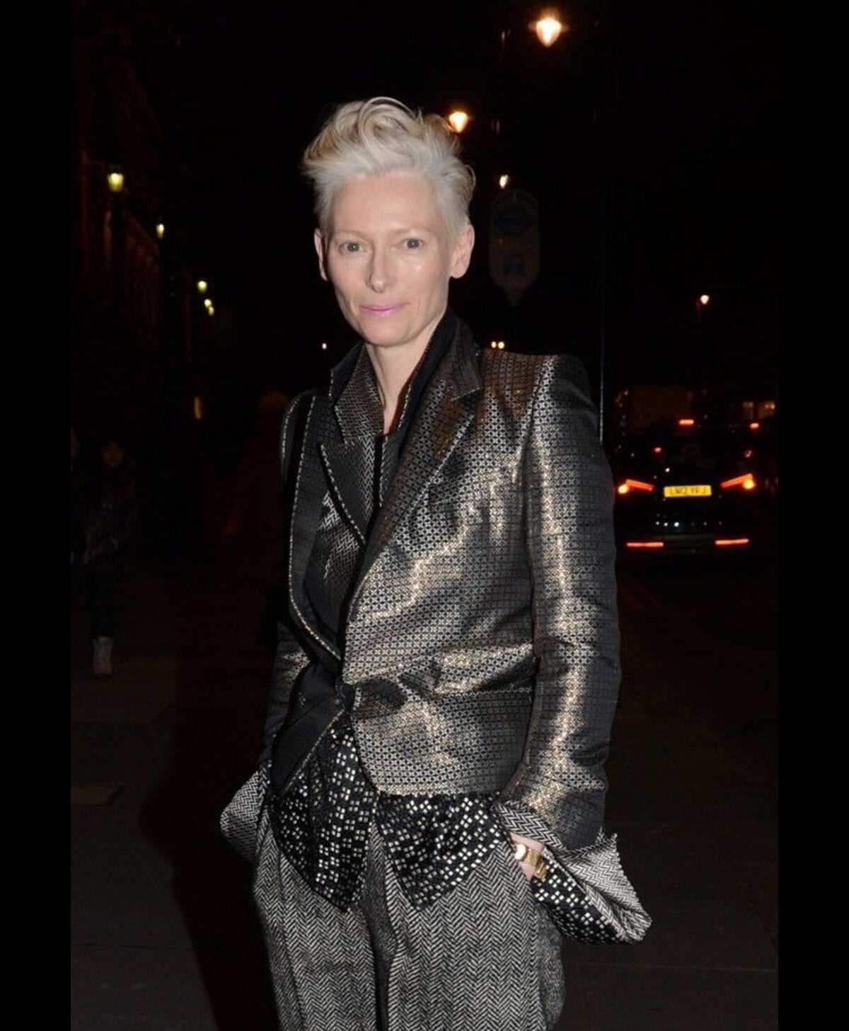 Photo : Tilda Swinton - avant-première VIP de la rétrospective "David ...