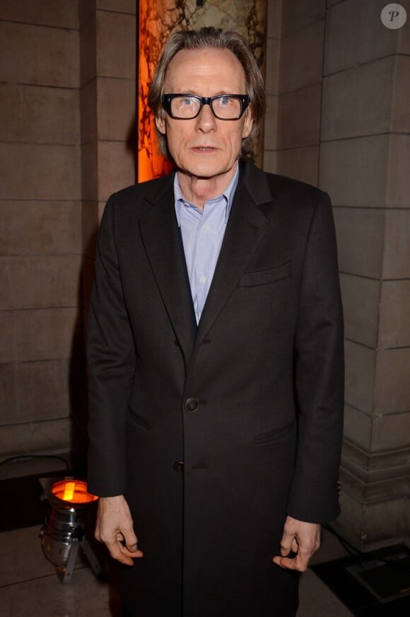 Bill Nighy - avant-première VIP de la rétrospective "David Bowie Is" au Victoria and Albert Museum - à Londres le 20 mars 2013.