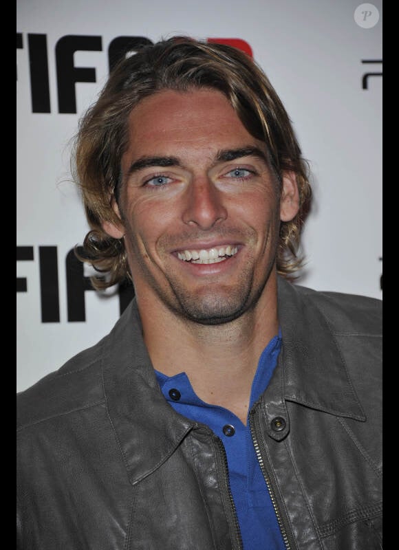 Camille Lacourt en septembre 2012 à Paris