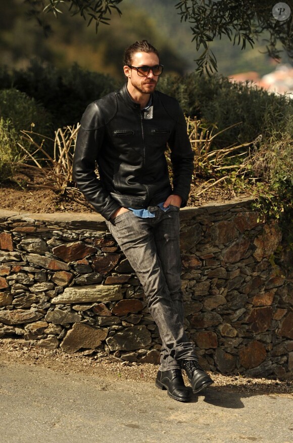 Martin Mica pose dans la vallée du Douro, Portugal, le 21 mars 2013.