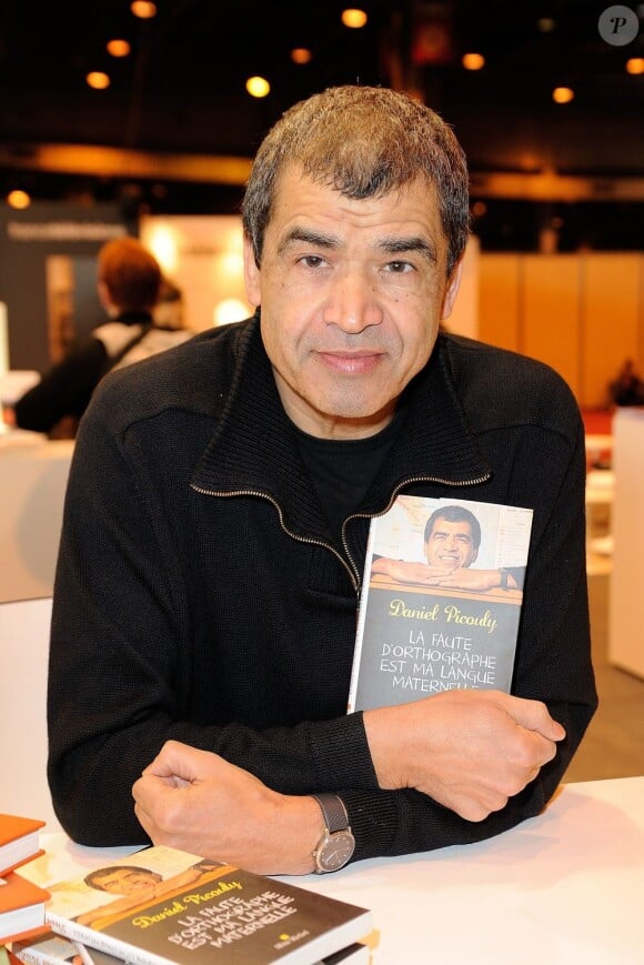 Daniel Picouly au salon du livre 2013 au Parc des Expositions, à Paris, le 23 mars 2013