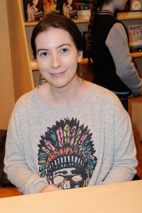 Anne Goscinny au salon du livre 2013 au Parc des Expositions, à Paris, le 23 mars 2013