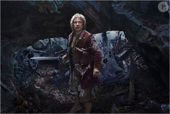 Martin Freeman (Bilbo) part à la recherche des trésors volés des nains d'Erebor dans Le Hobbit : La Désolation de Smaug.