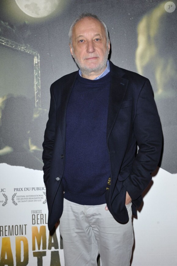 Francois Berléand à la première du film Dead Man Talking au Gaumont Opéra à Paris le 25 mars 2013.