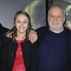 Pauline Burlet et Francois Berléand à la première du film Dead Man Talking au Gaumont Opéra à Paris le 25 mars 2013.