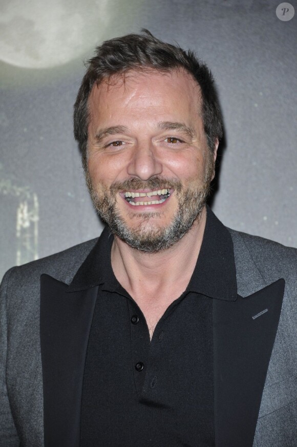 Patrick Ridremont tout sourire à la première du film Dead Man Talking au Gaumont Opéra à Paris le 25 mars 2013.
