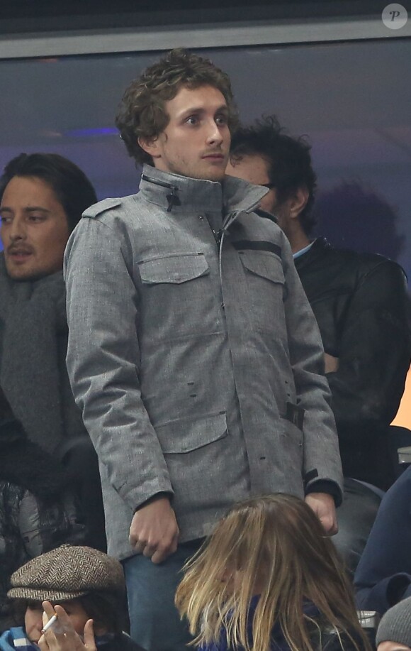 Baptiste Lecaplain au Stade de France pour le match France-Espagne (0-1) le 26 mars 2013.