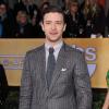 Justin Timberlake à la 19e cérémonie des Screen Actors Guild Awards à Los Angeles, le 27 janvier 2013.