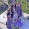Exclusif - Le mariage de Jesse James (ex de Sandra Bullock) avec Alexis Dejoria à Malibu dans le domaine du père de la mariée, le 24 mars 2013