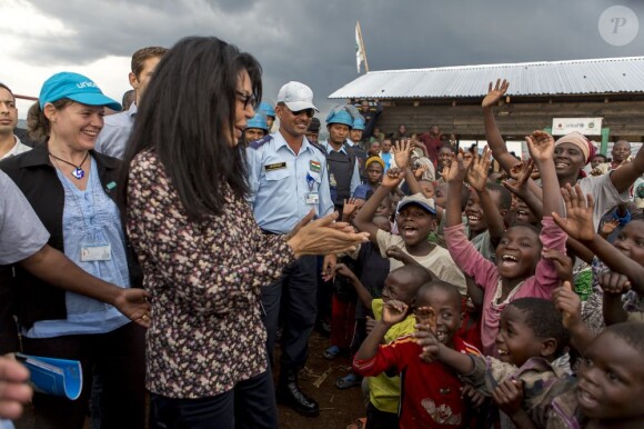Yamina Benguigui, ministre déléguée chargée de la Francophonie, s'est rendue à Goma à l'Est de la République démocratique du Congo le 15 octobre 2012 pour dénoncer les viols pratiqués comme "arme de guerre" par des groupes armés dans cette région