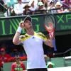 Andy Murray a remporté le Masters 1000 de Miami le 31 mars 2013 au prix d'un duel acharné avec David Ferrer, et redevient numéro deux mondial.