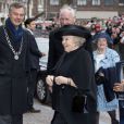 La reine Beatrix des Pays-Bas au vernissage de l'exposition "Frans Hals, Oog in Oog met Rembradt, Rubens en Titiaan" pour le centenaire du Musée Frans Hals à Harleem, le 22 mars 2013. 