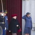  La reine Beatrix des Pays-Bas à l'Académie militaire de Breda le 27 mars 2013 
