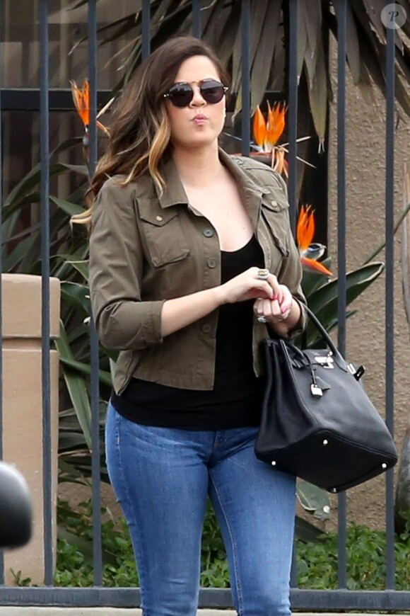 Khloe Kardashian à Sherman Oaks, le 7 mars 2013.