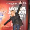 Audrey Lamy lors de la première du spectacle Michael Jackson "Immortal World Tour" par le Cirque du Soleil au Palais Omnisports de Bercy le mercredi 3 avril 2013