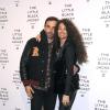 Afef Jnifen et Riccardo Tisci assistent à la soirée privée consacrée à l'exposition The Little Black Jacket à Milan. Le 4 avril 2013.