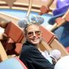 Heidi Klum, son compagnon Martin Kirsten et ses enfants sont allés à Disneyland en Californie, le 4 avril 2013.