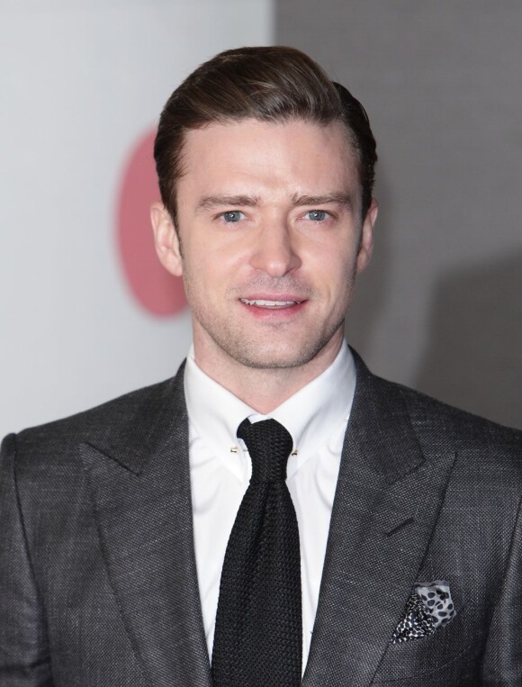 Justin Timberlake aux Brit Awards à Londres, le 20 février 2013.