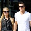 Paris Hilton et son petit ami River Viiperi faisant du shopping à Beverly Hills, le vendredi 5 avril 2013.