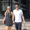 Paris Hilton et son petit ami River Viiperi faisant du shopping à Beverly Hills, le vendredi 5 avril 2013.