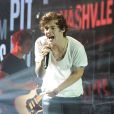 Harry Styles, en concert avec One Direction à Londres, le 23 février 2013.