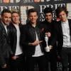 Les One Direction aux Brit Awards, à Londres, le 20 février 2013.