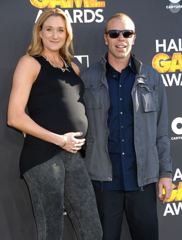 Kerri Walsh Jennings et son mari Casey à Santa Monica le 9 février 2013