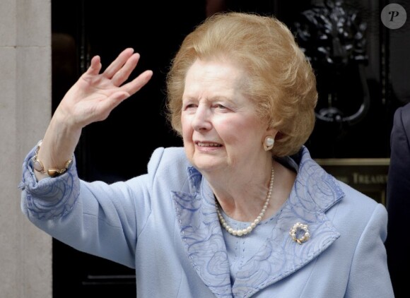 Margaret Thatcher le 8 juin 2010 à Londres