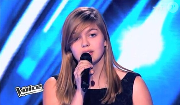 Louane membre de la Team Bertignac, dans The Voice 2.