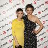 Kate Mara et Maggie Gyllenhaal à la soirée de lancement de la collection Target de la styliste Kate Young à New York, le 9 avril 2013.