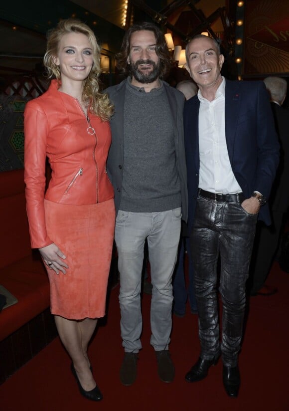 Sarah Marshall, Frédéric Beigbeder et Jean-Claude Jitrois - 7e Prix de la Closerie des Lilas à Paris le 9 avril 2013.