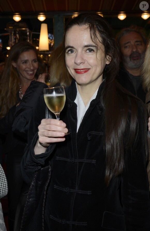 Amélie Nothomb - 7e Prix de la Closerie des Lilas à Paris le 9 avril 2013.