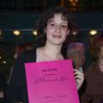 La lauréate Alice Zeniter - 7e Prix de la Closerie des Lilas à Paris le 9 avril 2013.