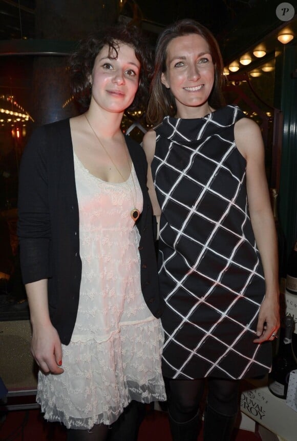 Alice Zeniter et Anne-Claire Coudray - 7e Prix de la Closerie des Lilas à Paris le 9 avril 2013.