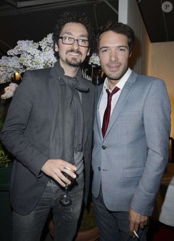 David Foenkinos et Nicolas Bedos - 7e Prix de la Closerie des Lilas à Paris le 9 avril 2013.