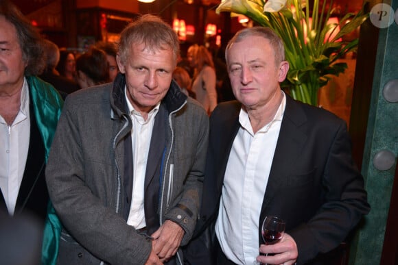 Patrick Poivre d'Arvor et Yann Queffélec - 7e Prix de la Closerie des Lilas à Paris le 9 avril 2013.