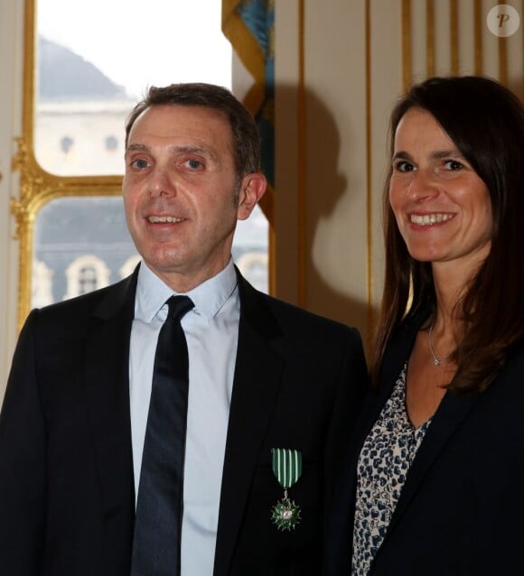 L'architecte Giorgio Bianchi a reçu le 10 avril 2013 à Paris les insignes de chevalier de l'ordre des Arts et des Lettres des mains de la ministre de la Culture et de la Communication Aurélie Filippetti.