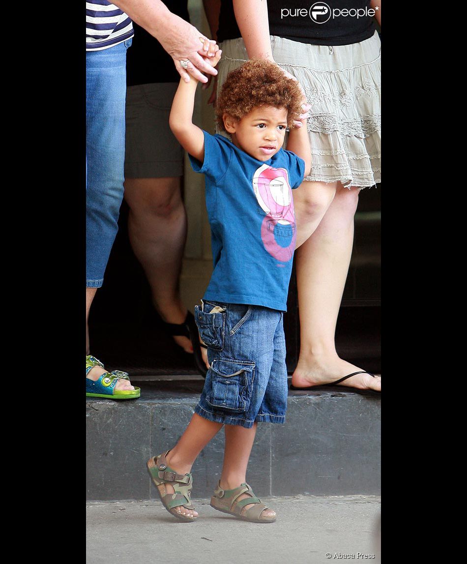 heidi klum et ses enfants a new york son fils henry purepeople