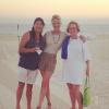 Katherine Heigl avec sa soeur Meg et sa mère Nancy en vacances au Mexique le 8 avril 2013.
