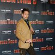 Robert Downey Jr. lors du photocall du film Iron Man 3 au palais Montgelais à Munich, le 12 avril 2013.