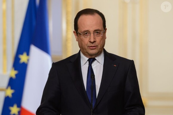 François Hollande à Paris, le 10 avril 2013.