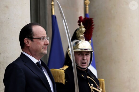François Hollande à Paris, le 11 avril 2013.