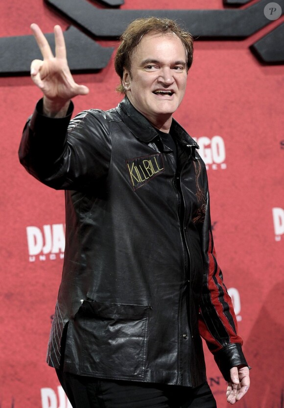 Quentin Tarantino ici lors de la première de Django Unchained à Munich, le 18 janvier 2013.