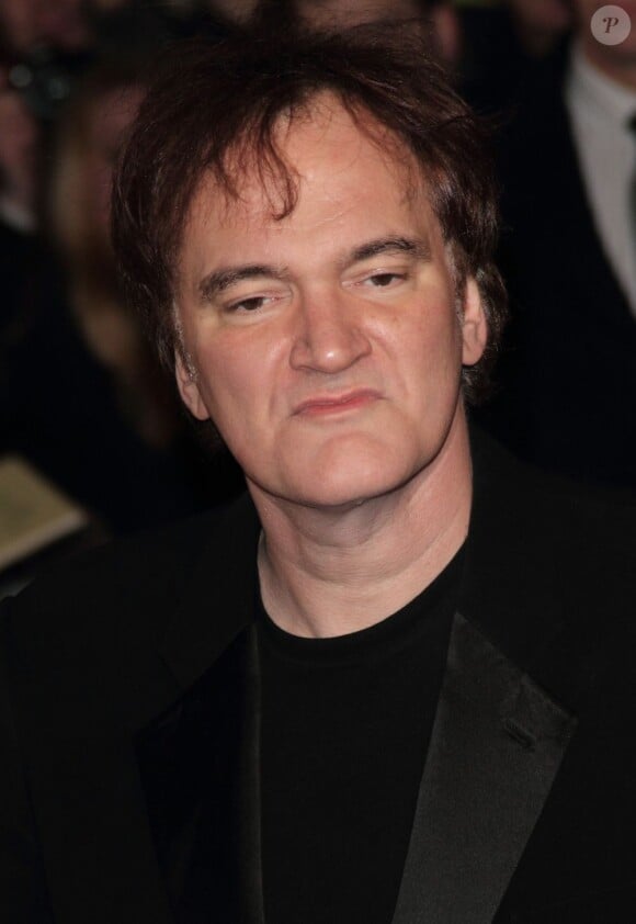 Quentin Tarantino lors de la première londonienne de Django Unchained le 10 janvier 2013.