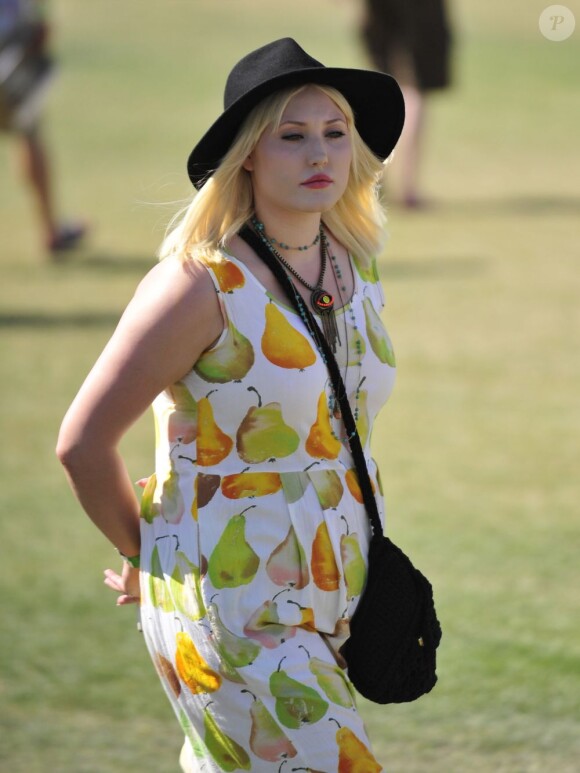 Haley Hasselhoff au festival de Coachella le 12 avril 2013.