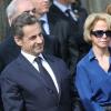 Nicolas Sarkozy lors des obsèques d'Antoine Veil au cimetière du Montparnasse à Paris le 15 avril 2013.