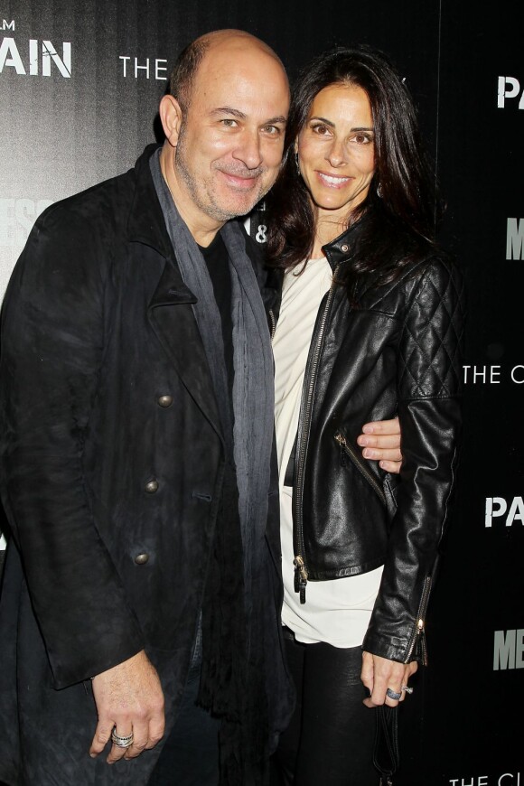 John Varvatos et Joyce Varvatos à la première du film Pain & Gain à New York, le 15 avril 2013.