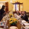Barack et Michelle Obama lors d'un diner pour célébrer la Pâque juive à Washington le 25 mars 2013
